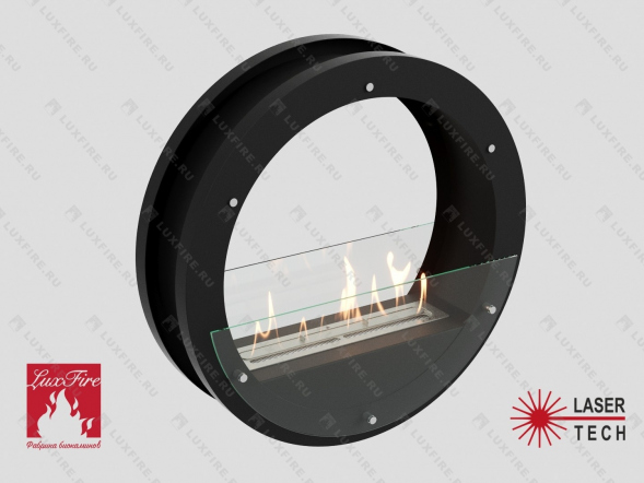 Встроенный сквозной биокамин Lux Fire &amp;quot;Иллюзион 800&amp;quot; S